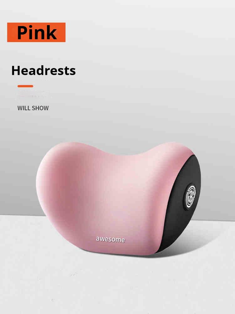 Memory Foam Car Neck Pillow & Lumbar Cushion Set, Ergonomic Backrest & Headrest Support for Driving Comfort, for Most Cars