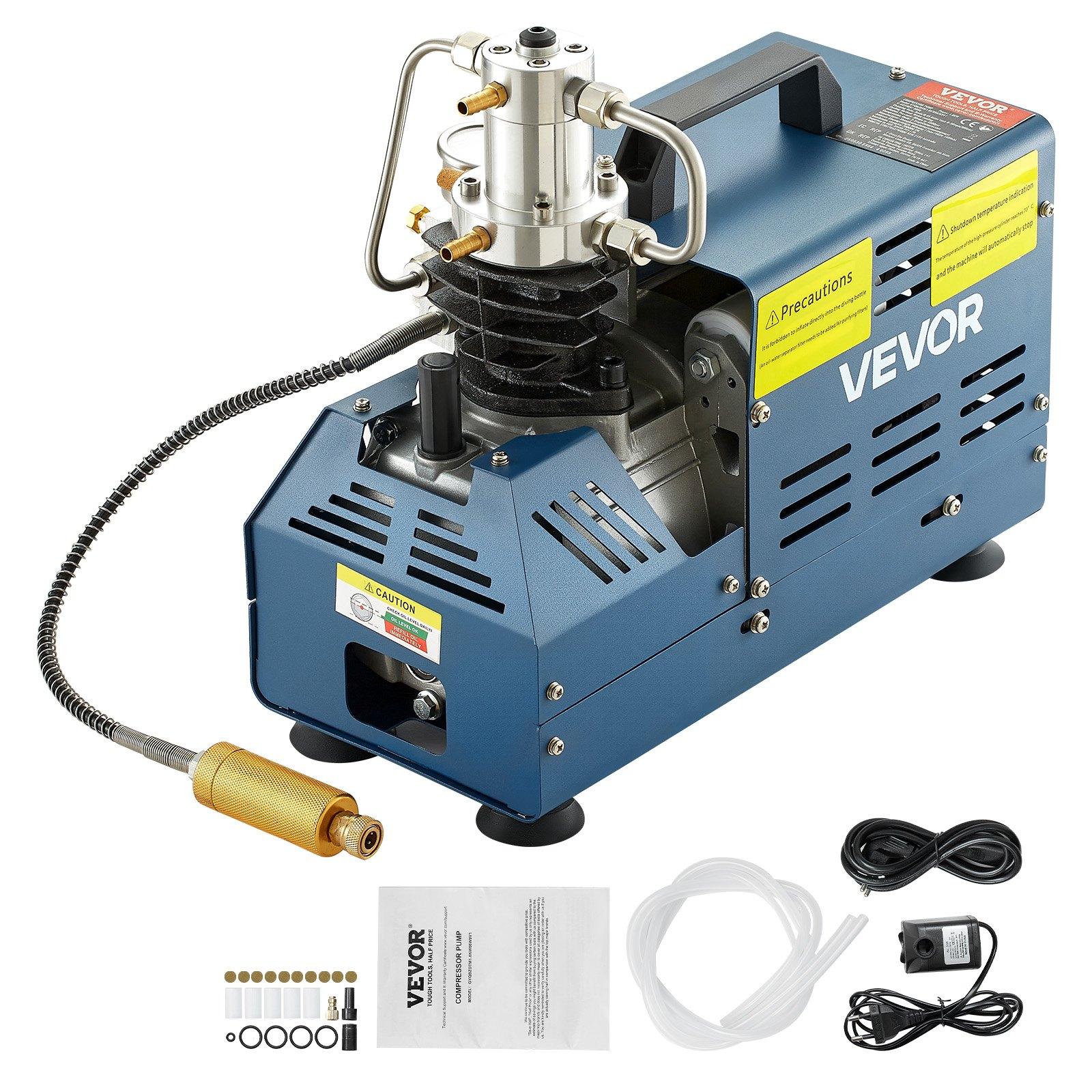 VEVOR augstspiediena kompresors, 4500PSI/30MPA/300BAR augstspiediena gaisa