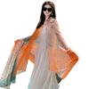 New Silk Beach Stoles Women Hijab Scarf Sunscreen Shawl Wraps Ladies Scarves Foulard Beach Stoles Female  Bandana Echarpe