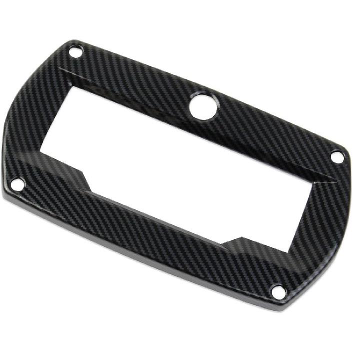 Carbon Fiber Style Center Console Meter Screen Frame Cover Trim Accessories for 2021-2023 Can-Am Spyder F3 S