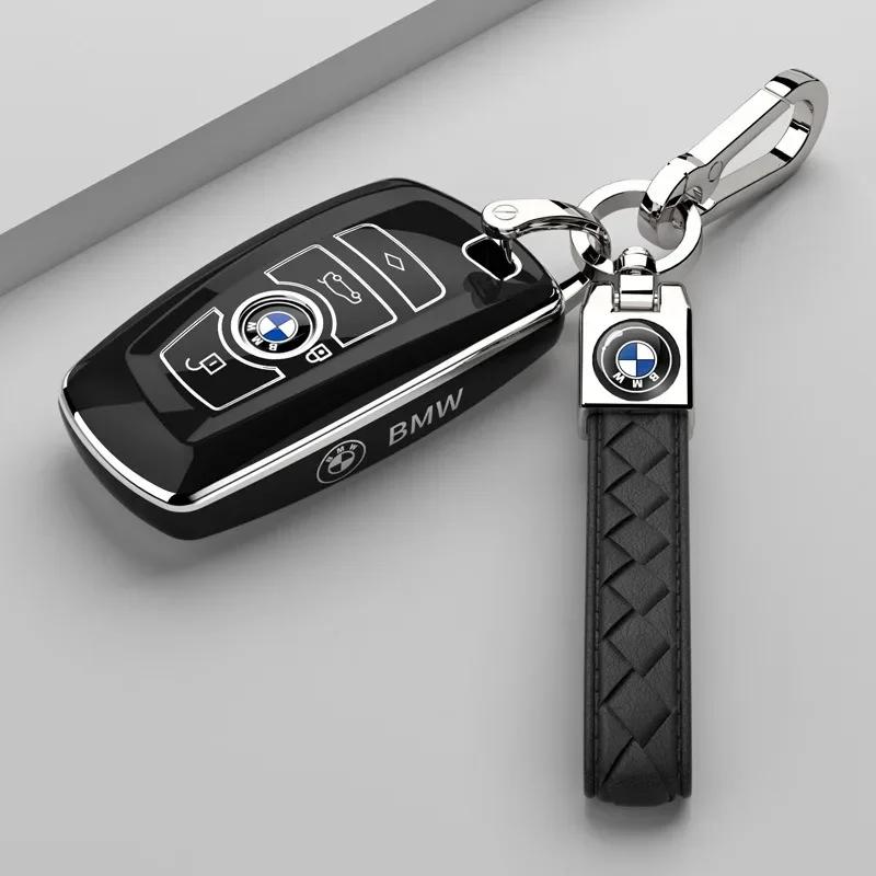 Car Sticker Hot 2025 New Fashion Style TPU Car Key Cover Case Shell For BMW 1 2 3 4 5 Sery F20 F21 F30 F31 F25 F01 F02 530i 550i