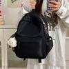 Schoolbag New Alphabet Korean Version Versatile Casual Simple Backpack Niche Design Backpack Student School Bag 1011 Spring Summer