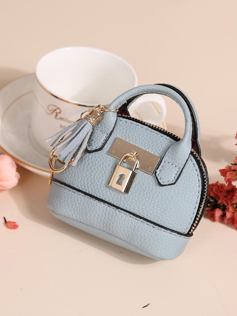 New Mini Change Bag Women's Creative Coin Bag Keychain Bag Japanese and Korean Version Mini Simple and Cute Small Change Bag