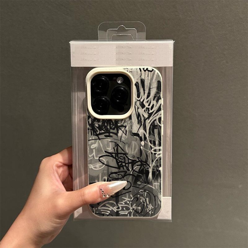 Unkempt Graffiti Soft Phone Case For IPhone 17 Air 16 15 14 13 12 11 Pro Max Cover For IPhone 16 15 14 Plus Case Funda Cover