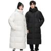 Outdoor-Dosenöffner zwei mittellange und lange trendige Marken-Mode Herren- und Damen-Kapuzen-Daunenjacken Herren-Freizeit-Warme Jacken