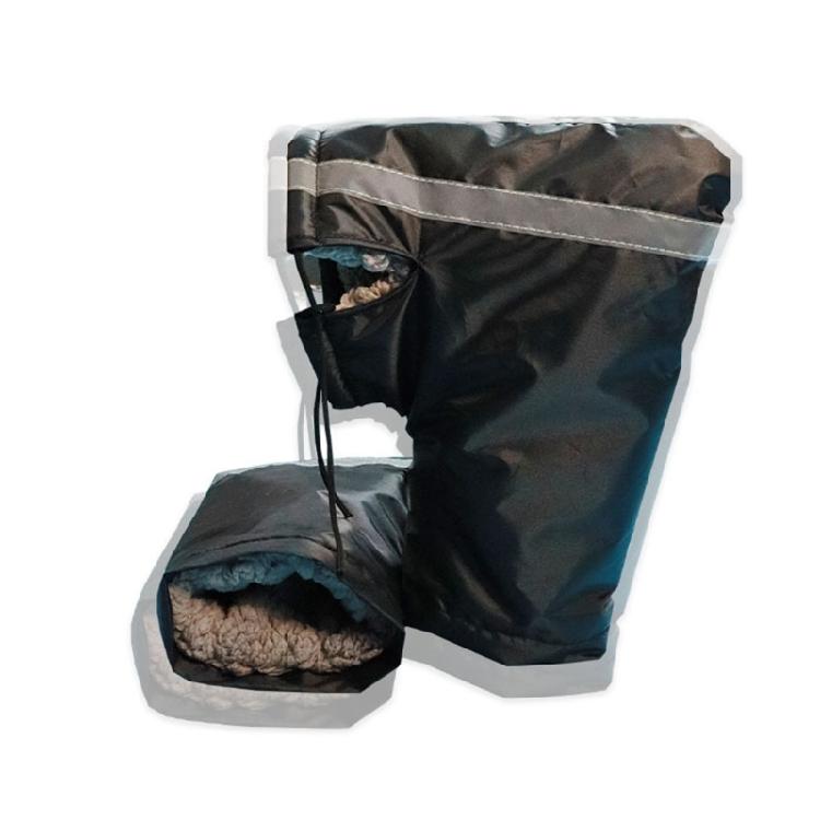 Windproof Motorbike Handlebar Gloves Warm Protections For Winter Outdoor Warm And Windproof Motorcycle Handlebar Gloves