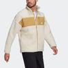 adidas Jackets Unisex Ecru Stand Collar Thickened Other HI1186