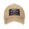 Predator Smile Horror Xenomorph Alien Monster Denim Fabric Cap Casual Baseball Caps Adjustable Hat Summer Unisex Baseball Hats