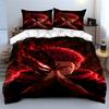 Red-haired Character Split Face. Bedding Sets Duvet Cover Sets Duvet Covers Pillowcases(1 * Duvet Cover 2 * Pillowcases Without Duvet Insert)