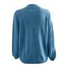 Fashion Women Solid Color Round Neck Sweater Long Sleeve Pullover Sweater Casual Tops