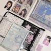 A5 Binder Photocard Albums Kpop Photocard Holder Album for Idol Cards Collect Book Binding Button Lock Photocard Binders