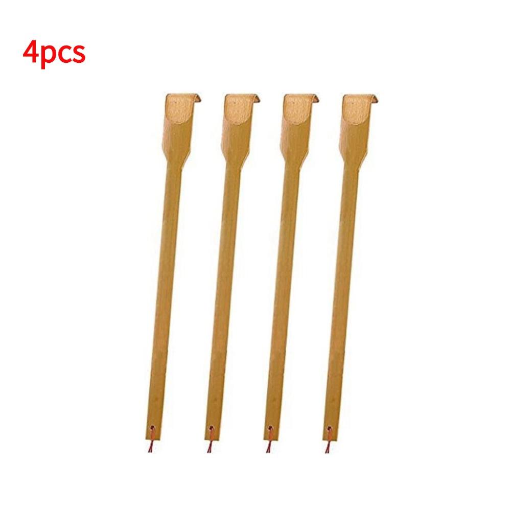 Bamboo Made Itching And Scratching Device Home Massage Anti Itch And Back Scratching Rake Massage Stick Backscratcher Massager