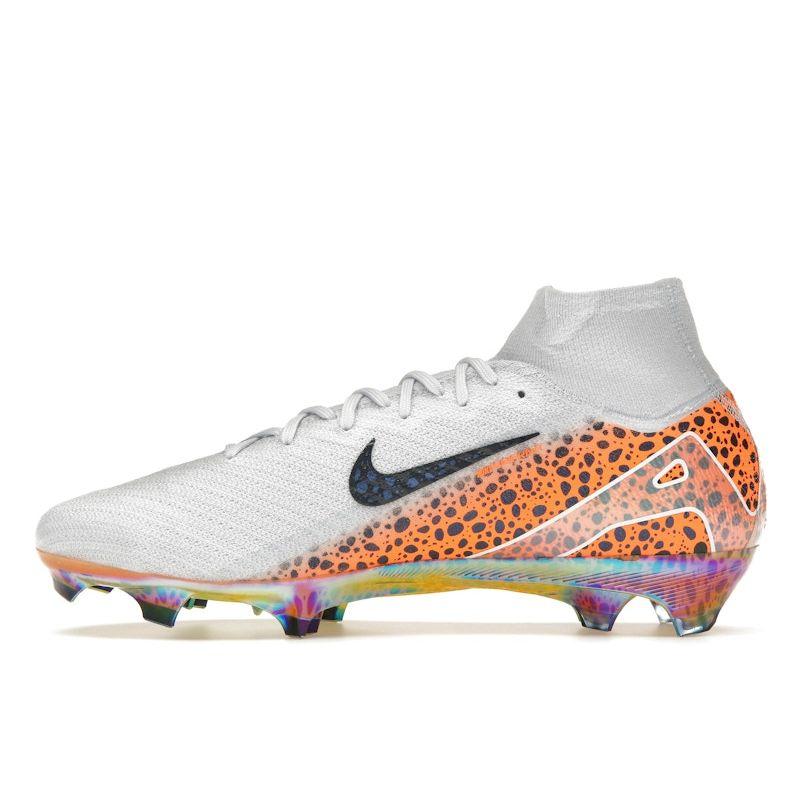 Nike Zoom Mercurial Superfly 10 Elite FG Electric Pack Men Sneakers White Multi-Color FQ8311-900