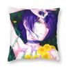 Anime Chainsaw Man Reze Pillowcase Soft Polyester Cushion Cover Decoration Throw Pillow Case Cover Car Square Cm