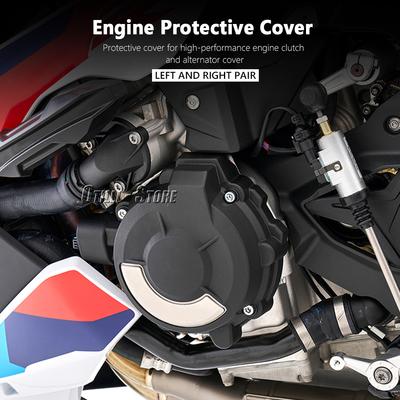 Motorcycle Engine Alternator Cover Clutch Cap Protection Guard For BMW S1000R S1000XR S1000RR 2019-2025 S1000 M 1000 R XR RR
