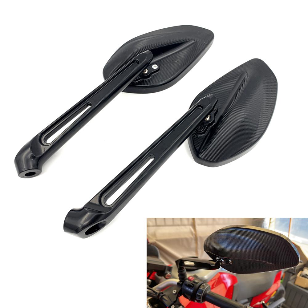 

Мотоциклетное зеркало заднего вида боковое зеркало зеркала для Ducati Diavel Carbon 2014-2017 Monster 1200 R XDiavel 2016-2019 1200 FL 2008