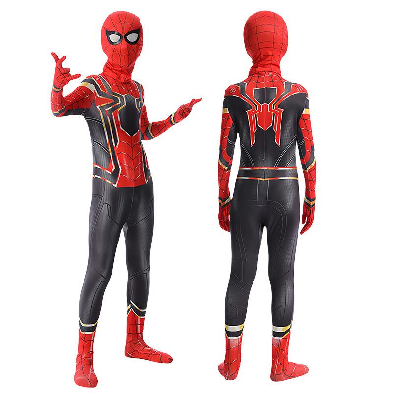 Costume Halloween Spider-Man Bodysuit Kids Miles Costume Heroes Expedition Cos Onesie