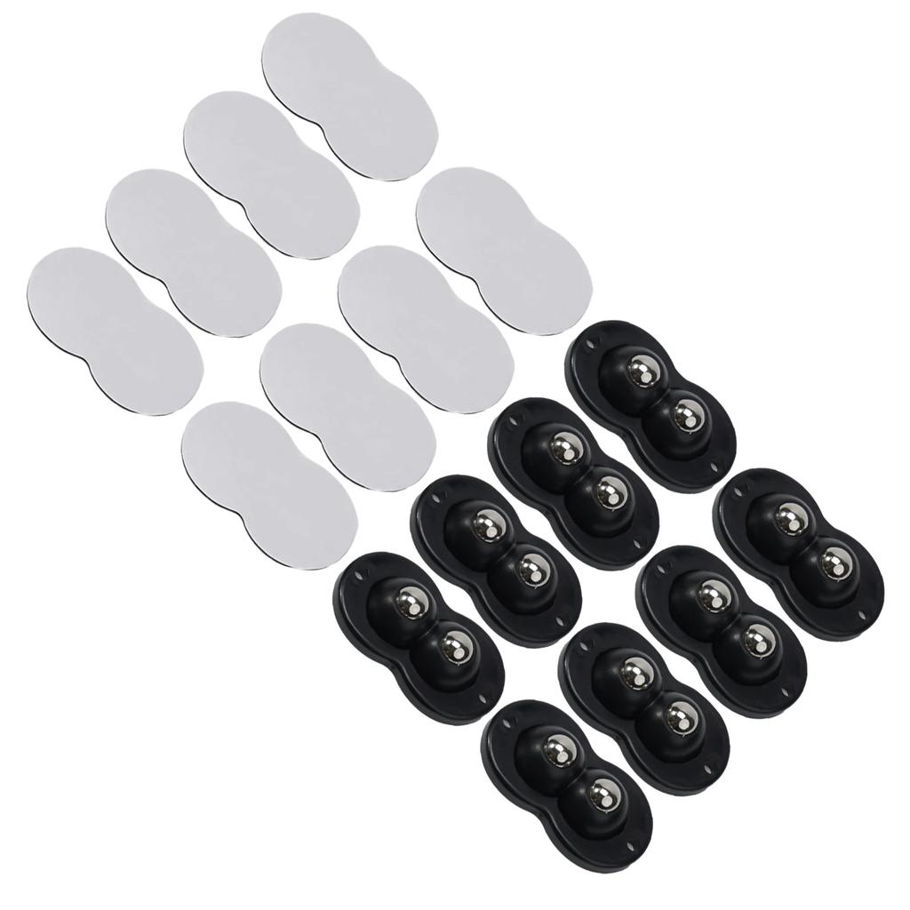 Double Bead Wheels Furniture Rollers Furniture Moving Increased Load Capacity Smooth And Quiet 360 Degree Rotation