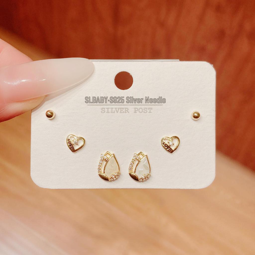 Allergic Returns New Year Earrings: Women's Elegant Gold-Plated, Eco-Friendly High-End Earrings.