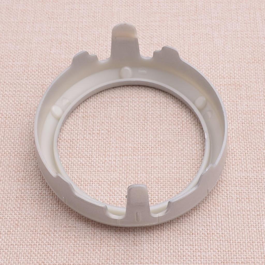 Auto Repair Parts 2Pcs Silver Front Fog Lamp Cover Frame Bezel Ring Fit for Toyota Highlander 2004 2005 2006 2007 Easy To Replace