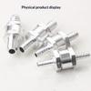 One-Way Non-Return Check Valve Aluminium Fuel Water Gas Air Vacuum Petrol Diesel 4 Size Valves 6/8/10/12Mm For Marine Automotive