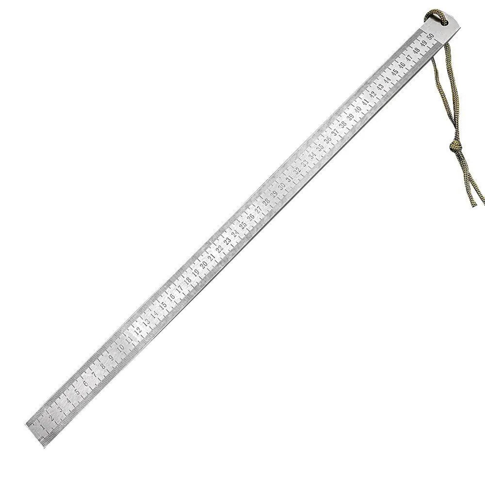 

Premium Stainless Steel Ruler With Clear Scale And Rounded Edges Suitable For Teachers And Professional Designers B