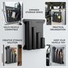 Wall Mounted Cable Ties Storage Rack Multi Slot Organizer Holder for Workshop Garage Organizer Management