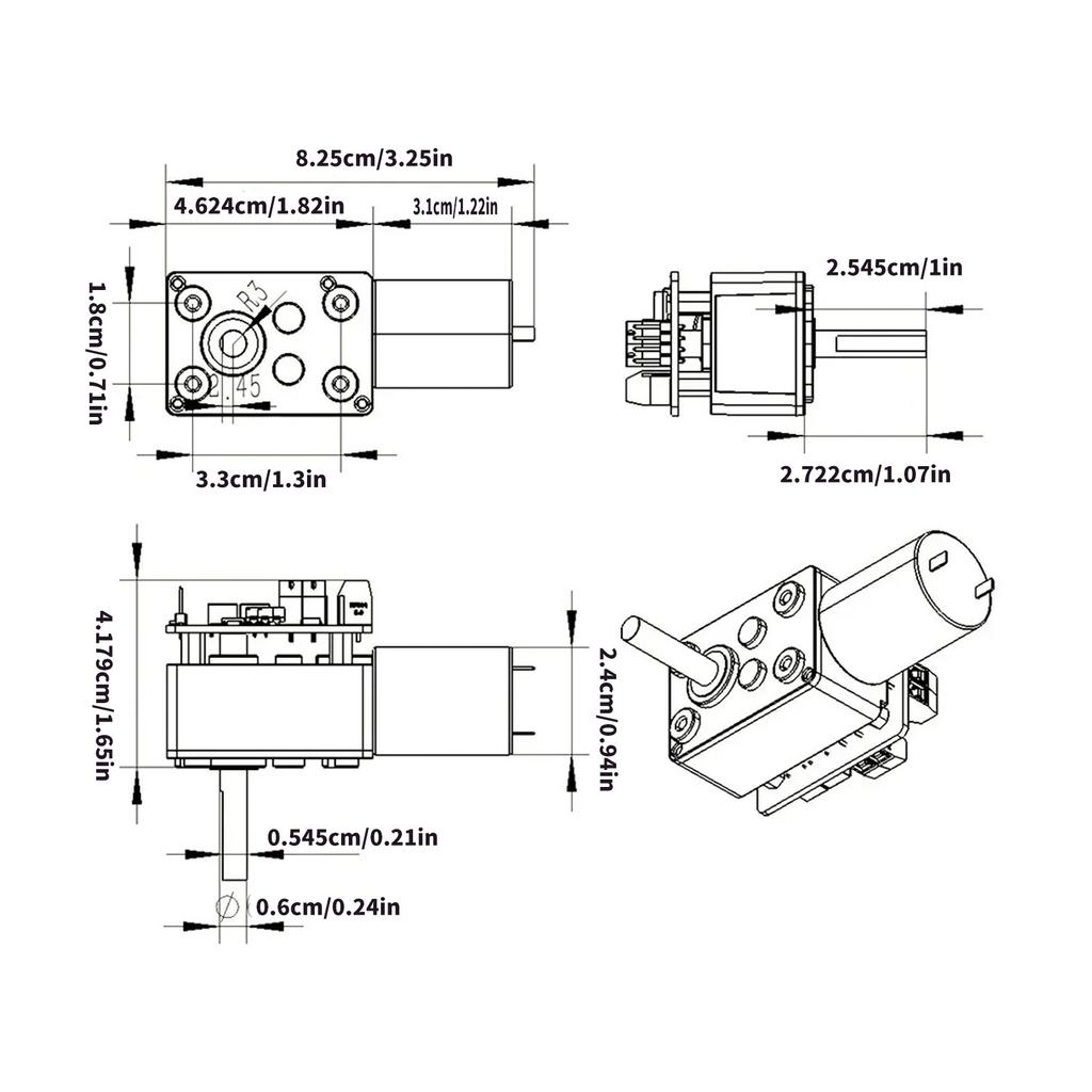 Servo Drive 360 Degree Magnetic Encoded Servo With High Torque Capacity For Industrial And Hobbyist Applications