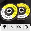 30Pcs Flap Disc Thickened Wear Resistant Sanding Discs High Density Abrasive Grinding Wheels for