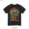41st Birthday Retro Style Music Cassette Best Of 1984 Limited Edition T Shirt Vintage Homme Streetwear Stylish Vintage