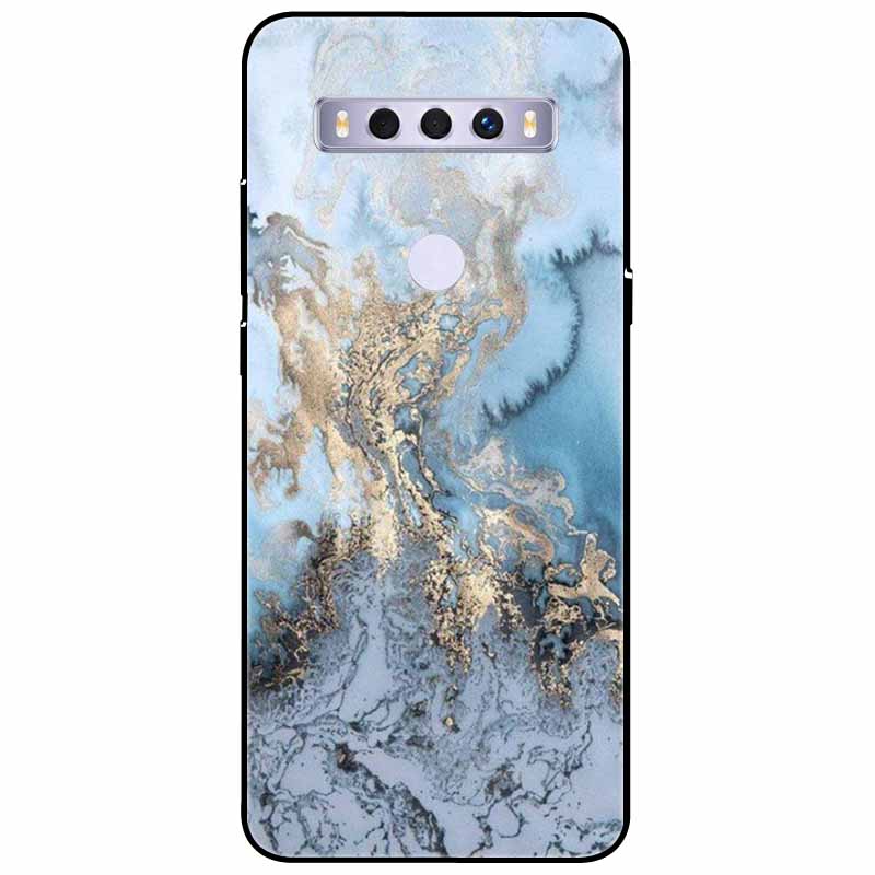 Case For TCL 10 SE Cover Marble Soft Silicone Fashion TPU Back Bumpers for TCL 10SE T766U T766H Protective Funda for TCL10SE