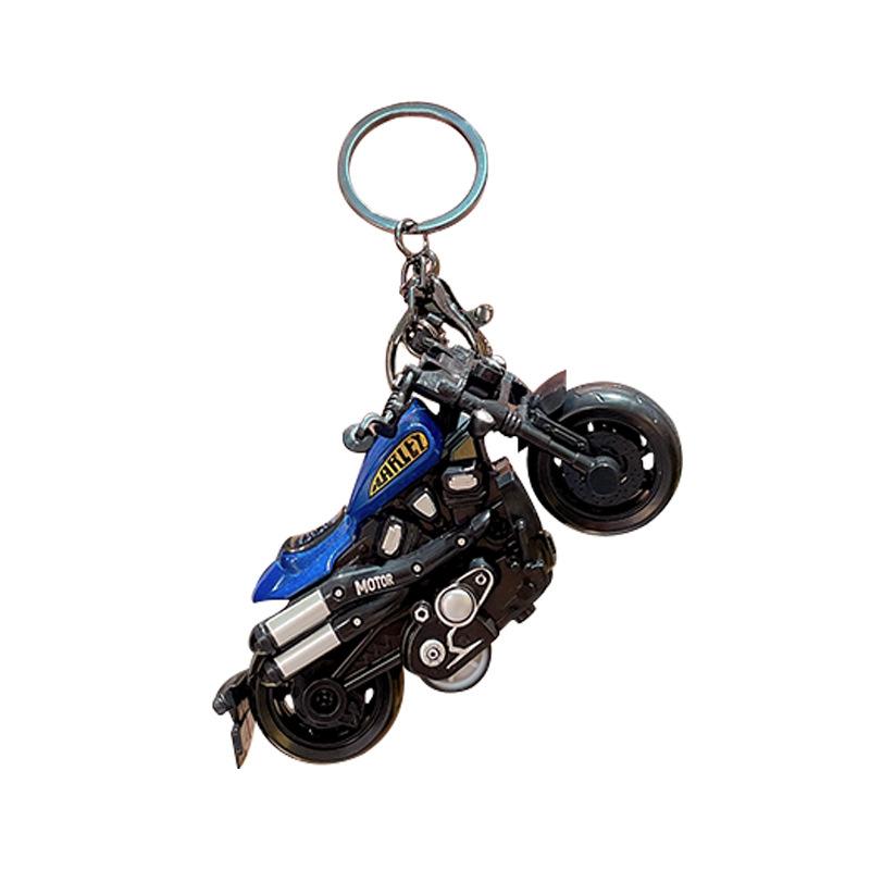 Portachiavi a forma di auto Harley con meccanismo a pull-back, Ciondolo Catena Portachiavi Auto Piccolo Ciondolo Marketing sul Campo Piccolo Regalo