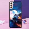 Back To The Future Time Machine Phone Case For Samsung Galaxy S24 Ultra S25 Ultra S9 S10 S20 S21 S22 Plus S23 S24 FE Cover