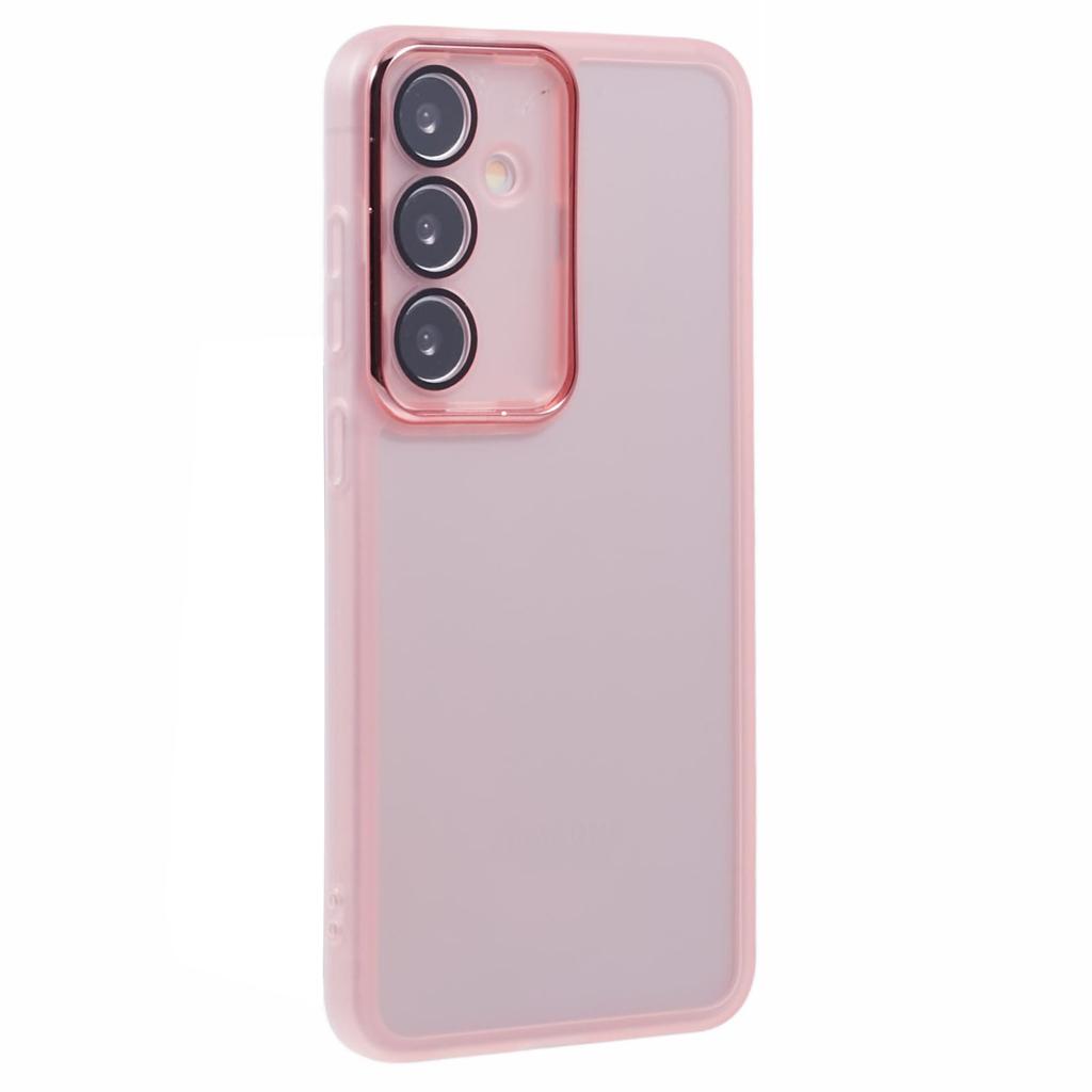 DKSM Series For Samsung Galaxy A35 5G Case Electroplated Camera Frame TPU Phone Cover