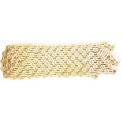 VG Sports Mountain Bike 10 Speed Chain 116 Links 1/2inx11/128in Bicycle Chain Gold