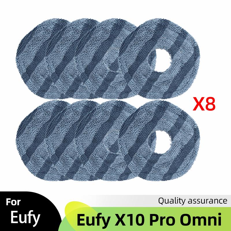 Fit For Eufy X10 Pro Omni Robot Vacuum Cleaner Main Side Brush Mop Cloth Hepa Filter Dust Bag Accessories Spare Parts