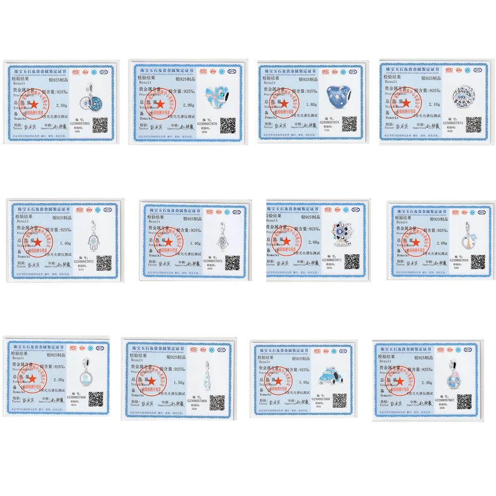 925 Silver Charms DIY Bracelet Beads Travel Camera Mailbox Heart Flower Graduation Gift for Women Fine Jewelry