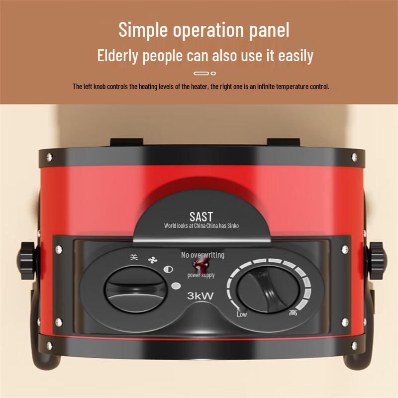 SAST 2000W Industrial PTC Ceramic Heater