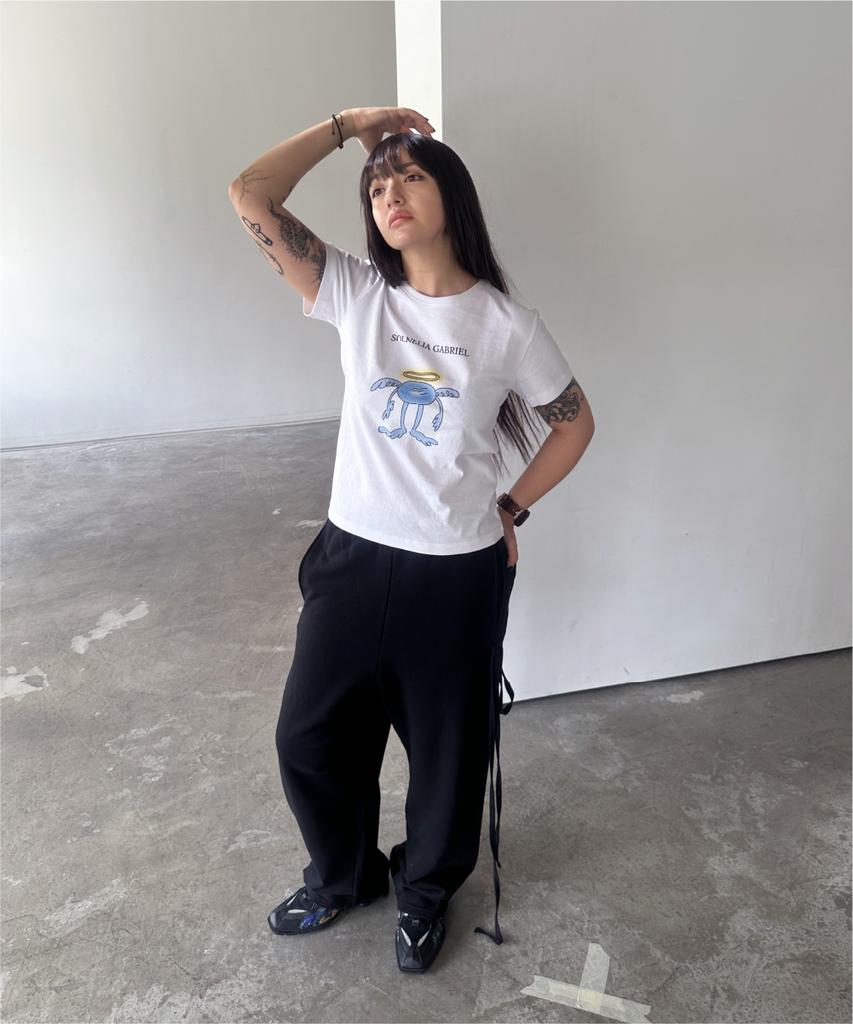 Solnelliagabeuliel Angel Persona/Angel Persona Crop T-Shirt