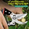 Pruning Shears Knife, Picking Fruit Branches Floral Shears, Horticulture Garden Potting Shears, Rebound Non-slip Labor-saving