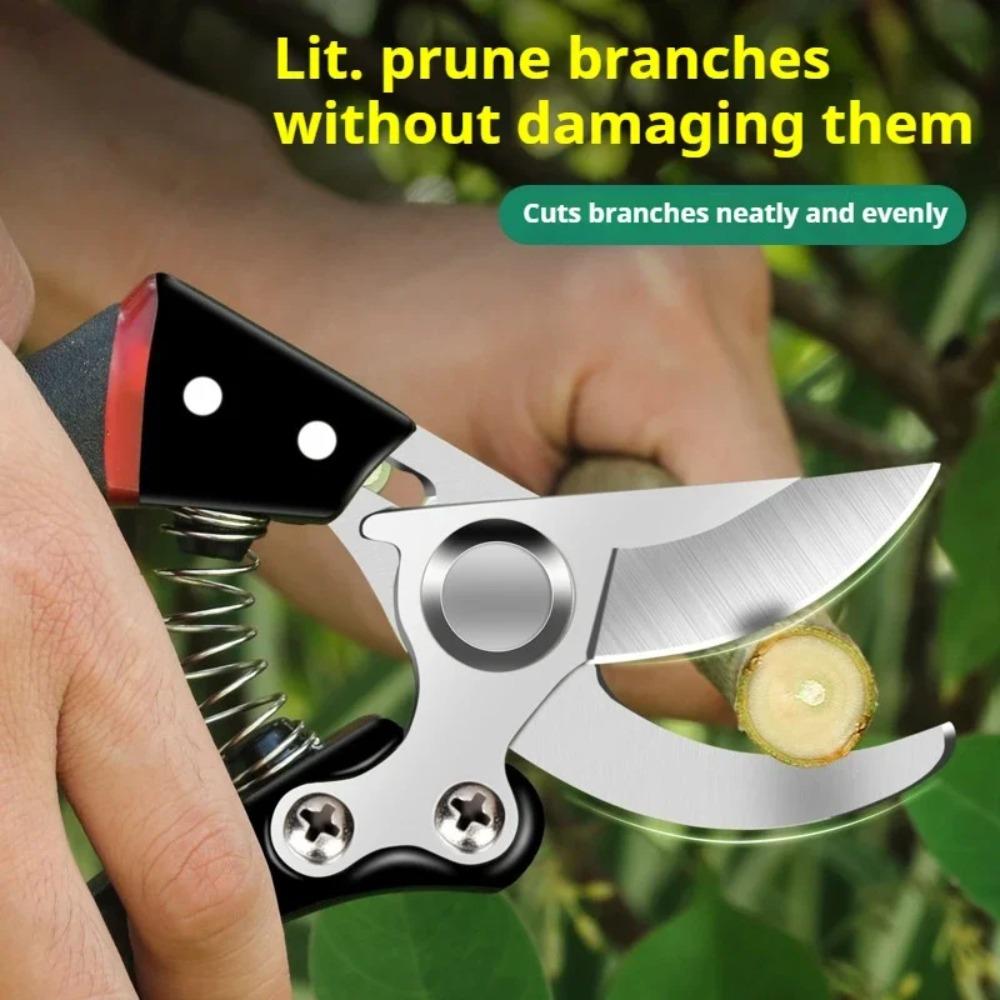 Pruning Shears Knife, Picking Fruit Branches Floral Shears, Horticulture Garden Potting Shears, Rebound Non-slip Labor-saving