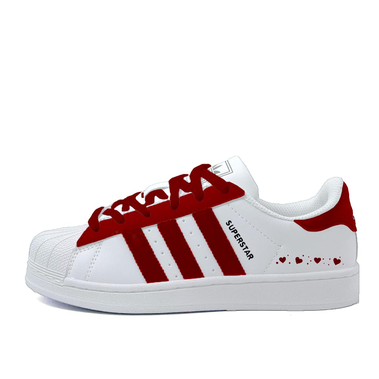 

Adidas Originals Superstar Starry Heart Abrasion Resistant Slip Resistant Abrasion Resistant Slip Resistant Low top JQ4098(team913-) 36