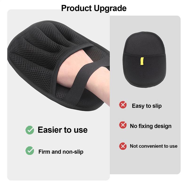 Cat Grooming Gloves Double-Sided Kitten Hair Remover Glove Animal Gentle Shedding Tool Pet Cleaning Supplies For Small Medium