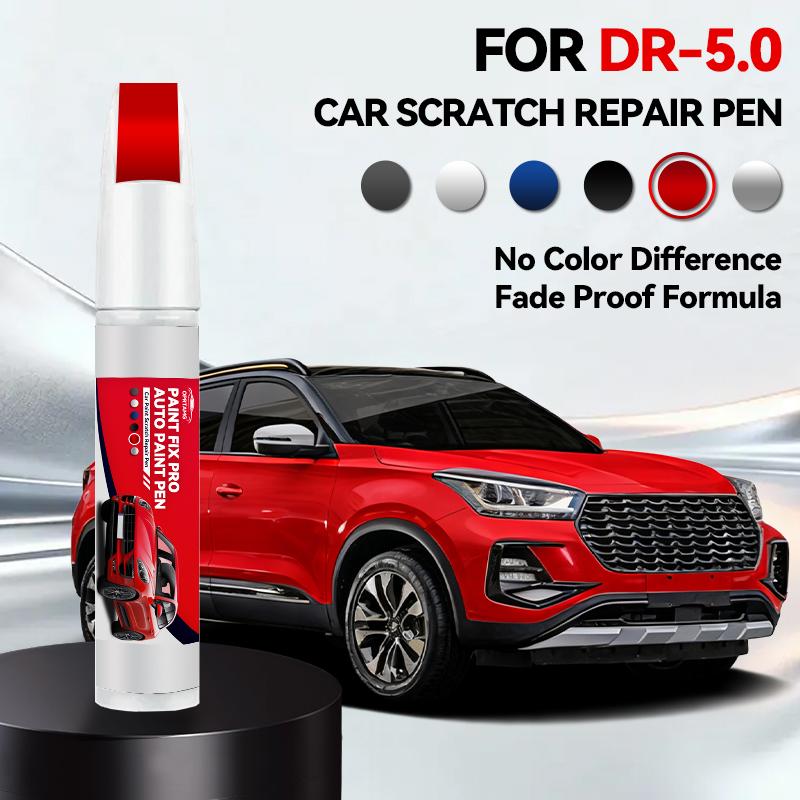 Car Paint Repair Pen Touch Up Scratch Remover DIY Auto Accessories White Grey Black Blue Red Silver For DR 5.0