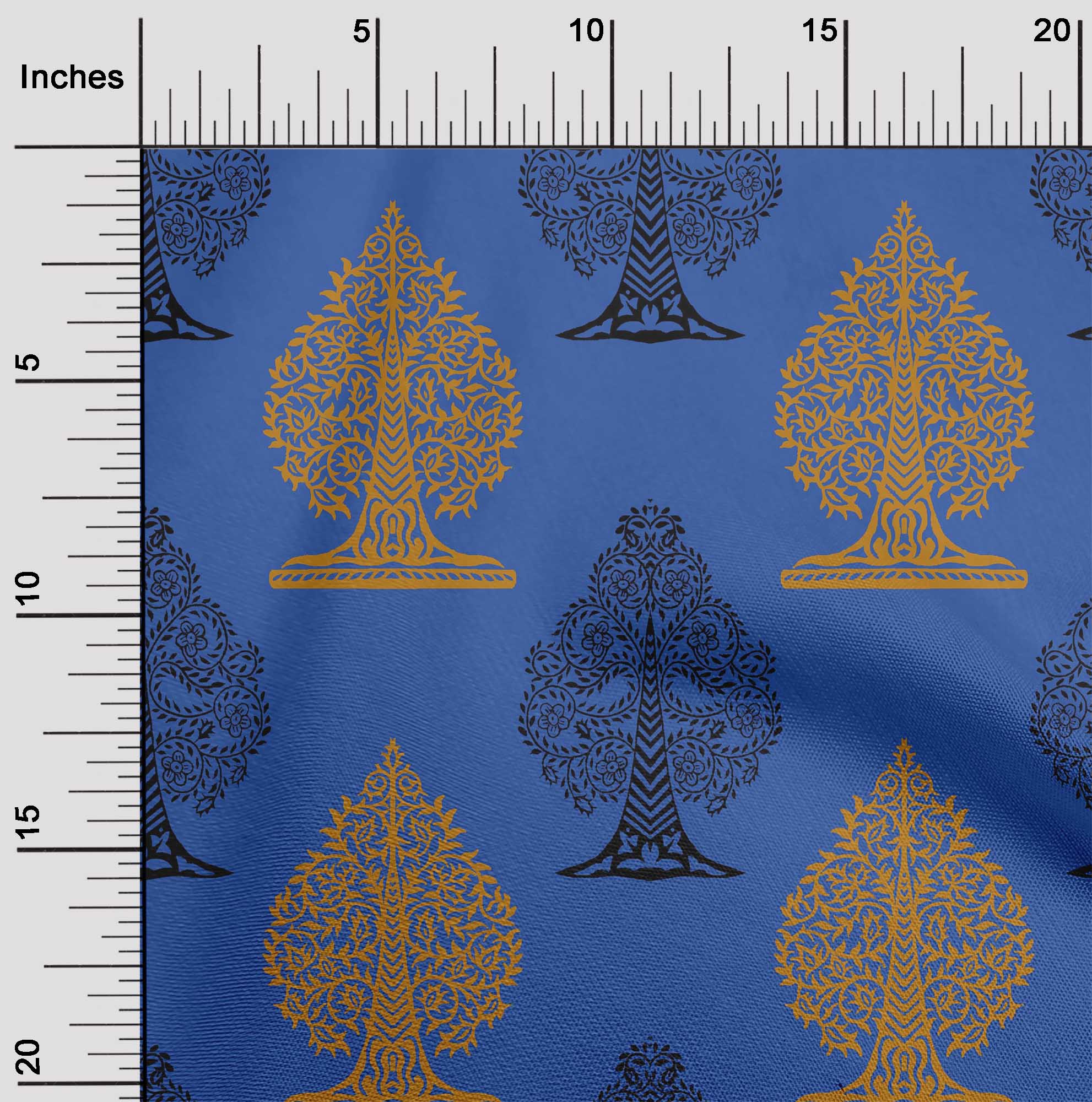 

oneOone Cotton Flex Blush Pink Fabric Floral & Flying Swan Block Craft Projects Decor Fabric Printed By The Yard 40 Inch 42 Inch Wide - Viscose Chiffon синій