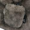 Rootote 1325 Fluffy Eco-Fur Faux Fur Small Horizontal Tote Bag SN DELI FUR-blanket-A (02 Gray)