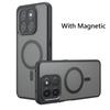 For  Magnetic Wireless Charging Case For Honor X7D HonorX7D Honor 400 Smart 400Smart Shockproof Matte Back Cover Coque