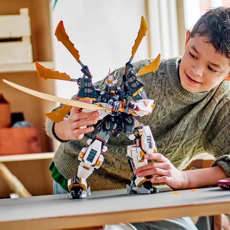 Titan Robotic Robotermodell Jungenmontage Bausteine Spielzeug Geschenk Kinder Kreative Hobbysammlung Schreibtischdekoration