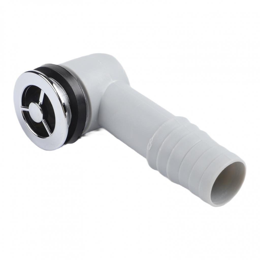 Plastic Construction Sink Overflow Head Round Overflow Head