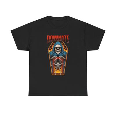 Dominate Graphic T-Shirt Mens Womens Tees Top Comfy Cotton Tee Brand NEW